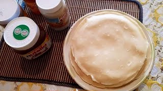 COME FARE LE CREPES ricetta base per crepes dolci o salate [upl. by Ermin]