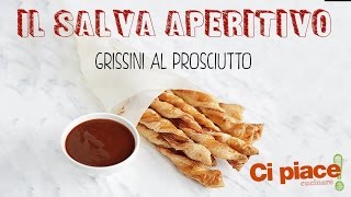 Grissini al Prosciutto  Salva Aperitivo [upl. by Josephine]