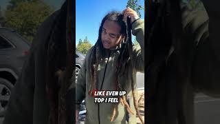 CUT OFF MY DREADS AFTER 22 YEARS 🤯 [upl. by Codd]