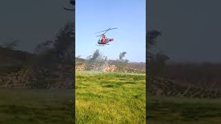 DIY coaxial helicopter play with fireworks [upl. by Ogaitnas]