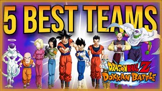 Top 5 STRONGEST Teams Categories in Dokkan Battle [upl. by Ranjiv]