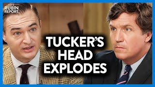 Watch Tucker Carlsons Face When Hes Told the Cause of the Trans Boom [upl. by Ariahay]