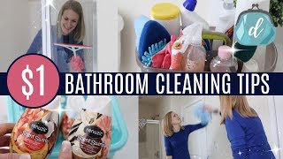 1 CLEANING TIPS 💙 Bathroom Deep Clean amp Organize with Me feat Renuzit [upl. by Ellette461]