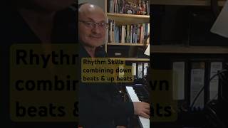 Rhythm Skills  combining downbeats amp upbeats [upl. by Jarib]