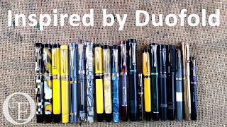 Collection Overview  Pens inspired on Parker Duofold [upl. by Asined]