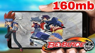 160mb Beyblade Metal Fight PPSSPP game download for android  highly compressed  2018 [upl. by Olfe]