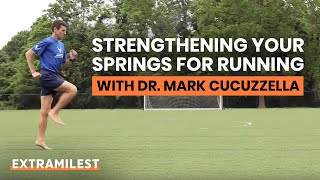 Improve your Springs for Running with Dr Mark Cucuzzella 224 marathoner [upl. by Henka]