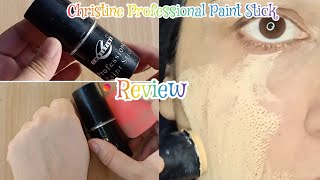 Ultimate Review Christine Paint Stick Foundation CN45  Flawless Finish for All Skin Types [upl. by Neyuh]