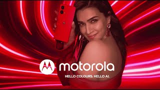 This festive say Hello Colours Hello AI with Motorola Smartphones on flipkart Hoja Rangeela re [upl. by Wiersma]