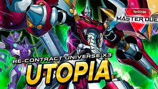 F2P Deck UTOPIA  Análisis 📈  Structure Deck ReContract Universe x3  𝗬𝘂𝗚𝗶𝗢𝗵 𝗠𝗔𝗦𝗧𝗘𝗥 𝗗𝗨𝗘𝗟 [upl. by Bernie]