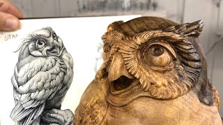 I make a STARGAZER OWL [upl. by Mini]