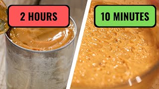 How To Make Caramel From Condensed Milk Quickly Thick Rich And Creamy [upl. by Atiuqnahs]