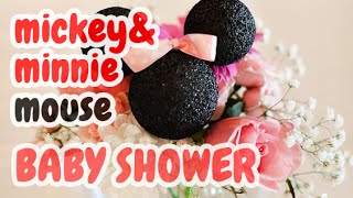 50 Adornos para Baby Shower Tema Mickey amp Minnie Mouse y más HD [upl. by Keldah294]