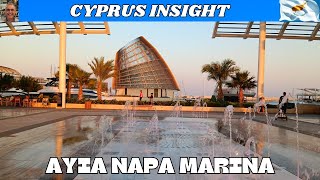 Ayia Napa Marina Ayia Napa Cyprus  Perfect Place for an Evening [upl. by Bray]