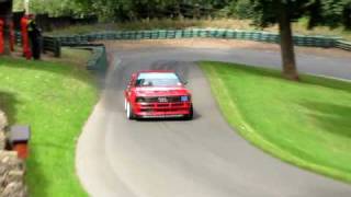 Beautiful Noise Loud Audi Quattro SWB Keith Edwards Prescott Speed Hill climb [upl. by Nnaael]