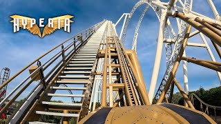 Hyperia 4K Front Seat POV  UKs Tallest amp Fastest Coaster  Thorpe Park [upl. by Nelram]