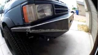 Nissan Pathfinder custom front bumper [upl. by Bergren]