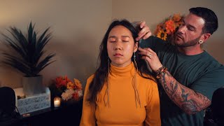 ASMR Autumn Equinox 🍁🕯️🍂 Affirmations wSemide [upl. by Ronyam]