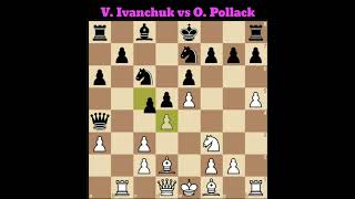 Ivanchuk vs Pollack Reykjavik Open 2024 shorts [upl. by Enitsyrk]