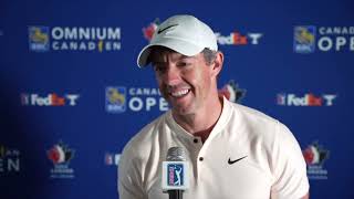 Rory McIlroy Sunday Interview 2024 RBC Canadian Open © PGA Tour [upl. by Lorolla]