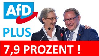 Neueste Wahlumfrage gewaltiges PLUS für AfD [upl. by Gore]