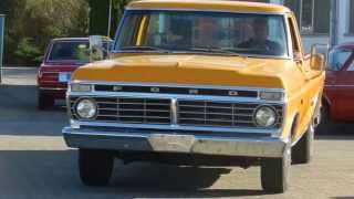 1973 Ford F100 360 V8 Ranger Pick Up mit HKennzeichen und HU  Video I [upl. by Earley]