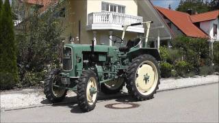 MAN Oldtimer Traktor B18A [upl. by Akemaj]