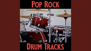 Poppy  Pop Rock Drum Track  125 bpm [upl. by Diamante]