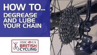 How to degrease and lube your bike chain [upl. by Ahsimrac]