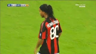 The Match That Ronaldinho Proved Why He Should Be In 2010 WC [upl. by Eddi]