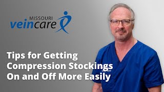 Navigating the Challenge Tips and Tools for Easier Compression Stocking Use [upl. by Amlev]