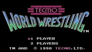 Tecmo World Wrestling NES Review [upl. by Des]