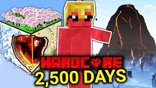 I Survived 2500 Days in Minecraft Hardcore FULL MOVIE [upl. by Borras324]