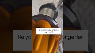 DYSON SÜNGEELERİ HANİ DEKORDU clean dyson dysonv15 dysonv11 temizlik automobile cleaning [upl. by Agnot]