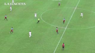 Gol de Quiroga para San Martín de Tucumán ante Brown de Adrogué [upl. by Menis361]