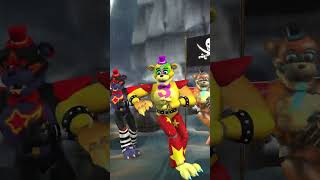 Wellerman Remix Fnaf Five Nights at Freddys dance Sea Shanty shorts 👉 by SukemTV [upl. by Esmerolda997]