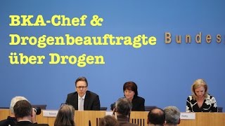 Naive Fragen an BKAChef amp Drogenbeauftragte zu Drogen [upl. by Asquith]