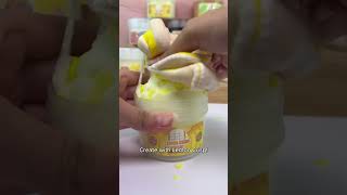 Lemon Biscuit Crunch ASMR Slime Squish  Satisfy Your Senses [upl. by Hobbie]