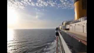 Timelaps 4k Costa Mediterranea Kotor Split Relax S [upl. by Olrac]