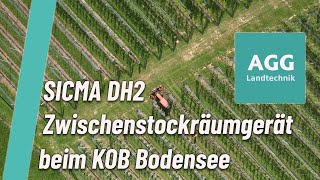 SICMA Zwischenstockräumgerät DH2 Kompetenzzentrum Obstbau KOB Bavendorf  Bodensee [upl. by Ellette]