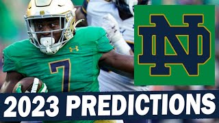 Notre Dame Football 2023 Predictions [upl. by Sion213]