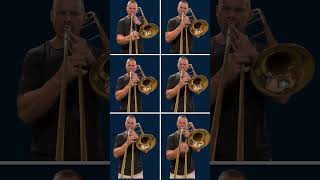 Rolling Thunder March  trombone cover [upl. by Ronyam]