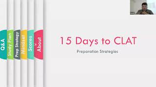 15 Days to CLAT 2025  Last minute Preparation Strategy  Dos and Donts  Tamil [upl. by Gnem]