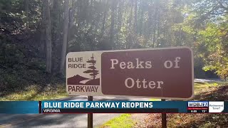 Blue Ridge Parkway Reopens [upl. by Mell69]