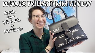 THE DELVAUX BRILLANT MM  Beautiful amp Understated Luxury 🥰 details what fits mod shots amp more [upl. by Eyllek]