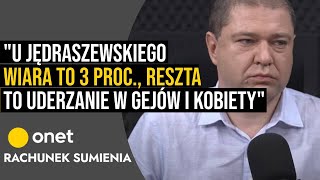 Szumlewicz U Jędraszewskiego wiara to 3 proc reszta to uderzanie w gejów kobiety i zakaz aborcji [upl. by Enutrof778]