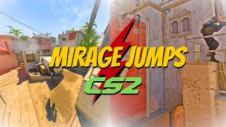 CS2 MIRAGE JUMPS YOU SHOULD KNOW [upl. by Rramed440]