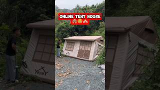 Automatic Tent House 🏠😱youtubeshorts ytshorts factshorts facts factsvideo shortvideo [upl. by Dlanar957]