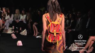 DESERT DESIGNS MERCEDESBENZ FASHION WEEK AUSTRALIA SS 20142015 [upl. by Dieterich]