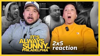 HILARIOUS MOMENTS in ITS ALWAYS SUNNY IN PHILADELPHIA  Hundred Dollar Baby  2x5 Reaction [upl. by Anaele]